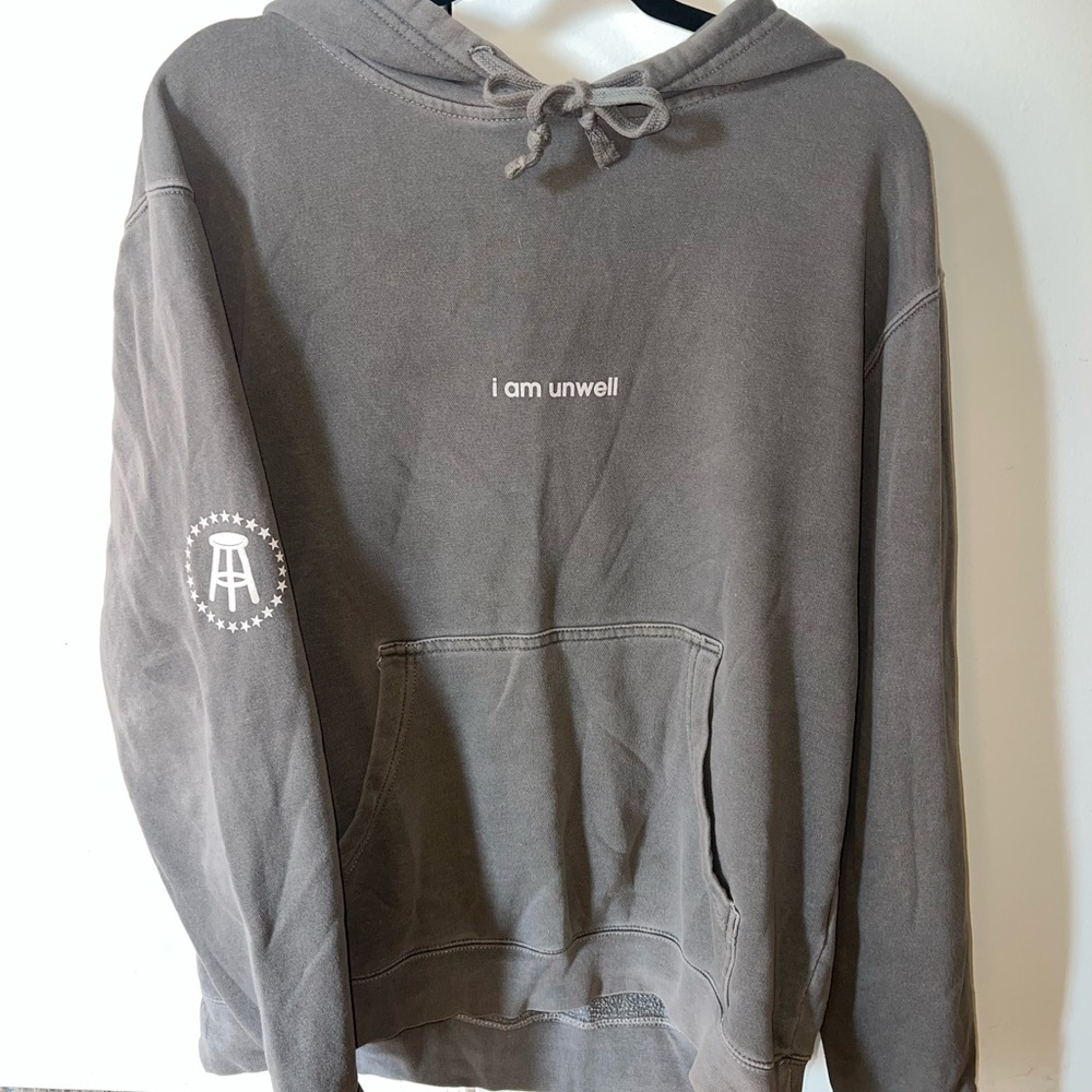 Call Her Daddy Barstool Merch Grey Hoodie